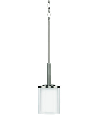 An Urban Ambiance UHP3200 Contemporary Pendant Light with a gorgeous glass shade.