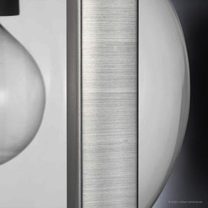 A stunning lighting fixture with a brushed nickel finish from the Canton Collection by Urban Ambiance.