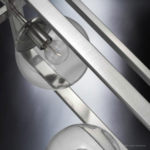 A unique lighting fixture from the Canton Collection by Urban Ambiance featuring a beautiful glass ball.