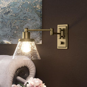 A room with a UHP3302 Traditional Wall Light, 9.625
