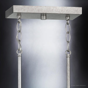 A unique lighting fixture: A UHP3360 Modern Farmhouse Chandelier, 7.875
