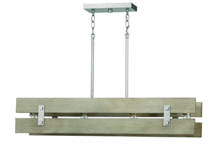An UHP3360 Modern Farmhouse Chandelier, 7.875