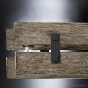 A beautiful lighting fixture, UHP3361 Modern Farmhouse Chandelier, 7.875