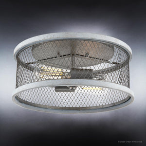 An Urban Ambiance Provincial Ceiling Light, 6.5