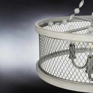 An UHP3400 Provincial Chandelier, 17.125