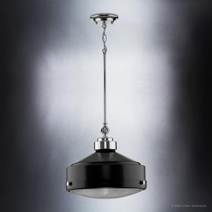 An Urban Ambiance pendant light from the Dothan Collection, specifically the UHP3571 Urban Loft Pendant Light, 13.375