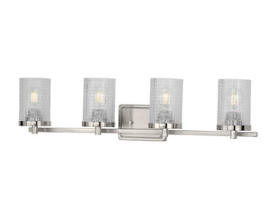 A unique French Country bath vanity light, 7.25