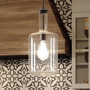 A unique and beautiful UHP3701 Industrial Chic Pendant Light, 17