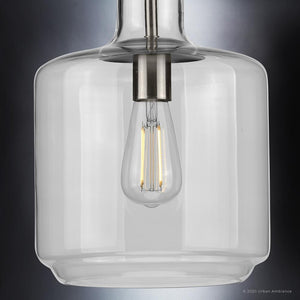 A beautiful UHP3710 Industrial Chic Pendant Lamp by Urban Ambiance, 15.5