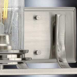 A unique French Country bath vanity lighting fixture, 7.25