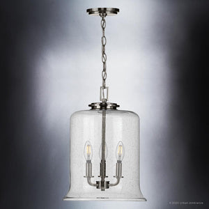 A gorgeous lighting fixture with a UHP3820 French Country Pendant Light.