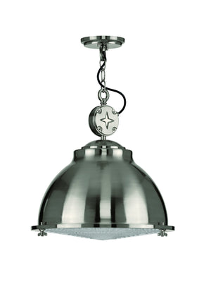 A beautiful UHP3840 Urban Loft Pendant Light hanging on a white background.