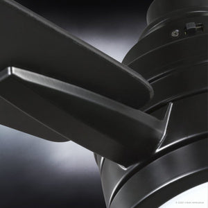 A beautiful image of a luxury UHP9040 Mid Century Modern Indoor Ceiling Fan, 13.1