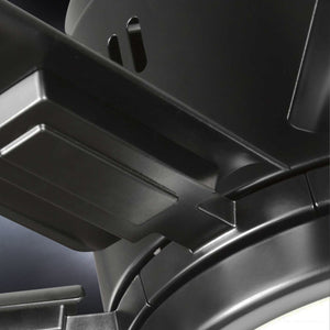 A unique lighting fixture featuring the UHP9050 Urban Loft Indoor / Outdoor Ceiling Fan, 16.8