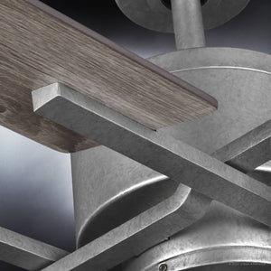A beautiful and unique UHP9062 Urban Loft Indoor Ceiling Fan, 15.4