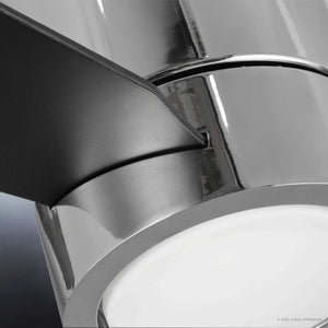 A beautiful black and white image of a Urban Ambiance UHP9071 Modern Indoor Ceiling Fan, 9.9
