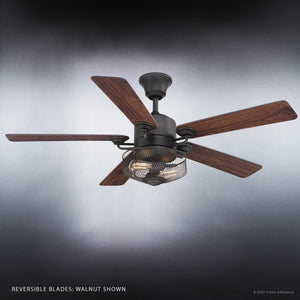 An UHP9100 Vintage Indoor Ceiling Fan, 20