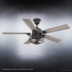 An UHP9100 Vintage Indoor Ceiling Fan, 20