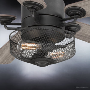 A UHP9100 Vintage Indoor Ceiling Fan, 20