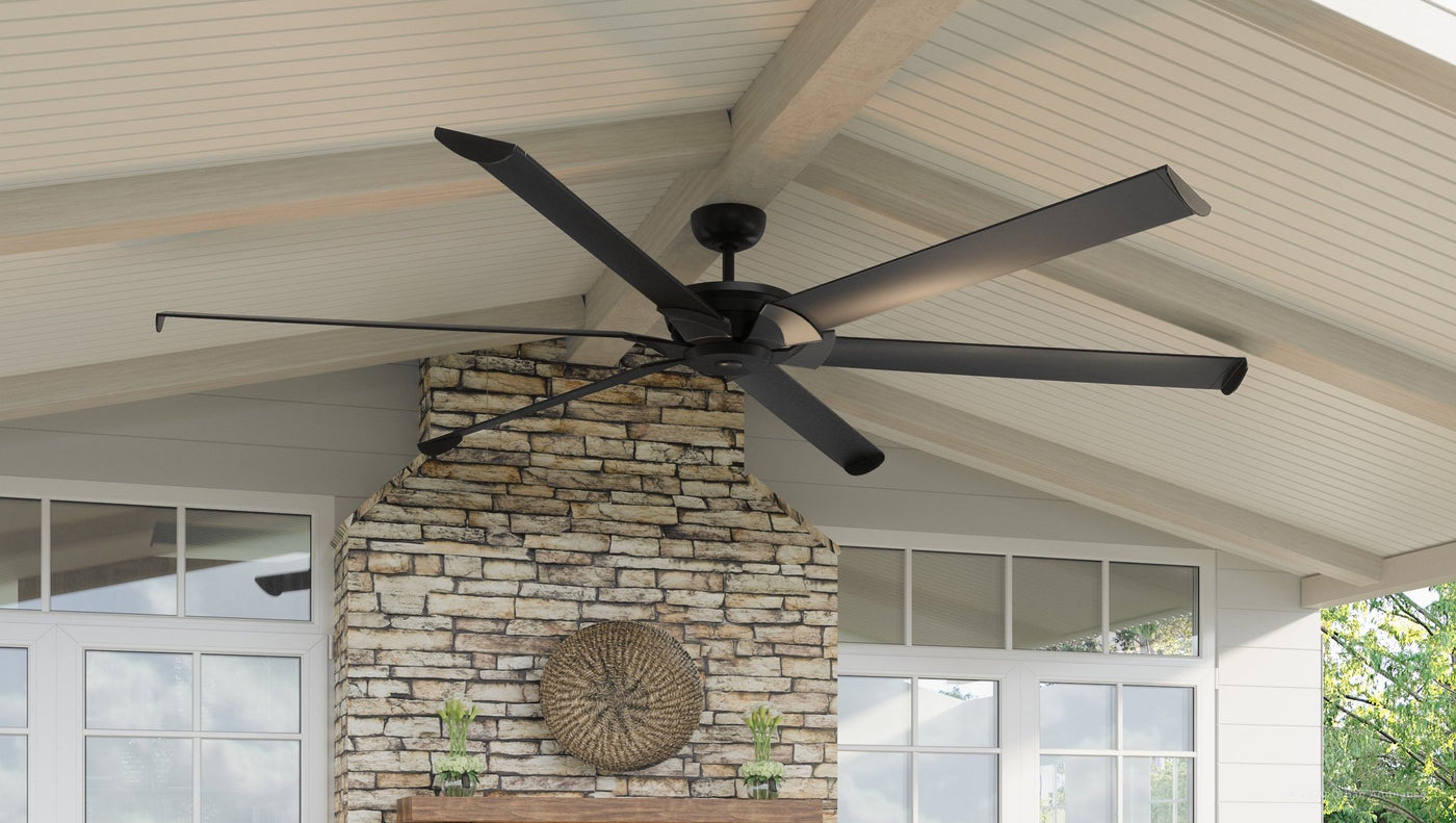 Uhp9131 Indoor Or Outdoor Ceiling Fan 15 5 H X 96 W Midni Urban Ambiance