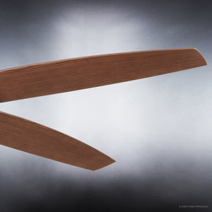 A close up of a gorgeous Urban Ambiance UHP9172 Traditional Indoor or Outdoor Ceiling Fan, 17.6