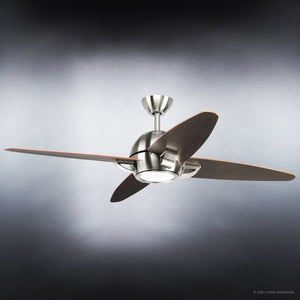 An Urban Ambiance UHP9191 Modern Indoor Ceiling Fan, 14.5