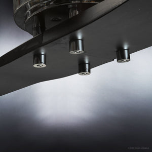 A beautiful close up of a Urban Ambiance UHP9200 Cosmopolitan Indoor Ceiling Fan, 18.1