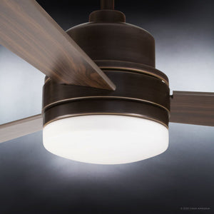 A unique Urban Ambiance UHP9211 Modern Indoor Ceiling Fan, 15.8