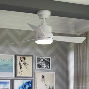 An UHP9222 Modern Indoor Ceiling Fan, 15.6