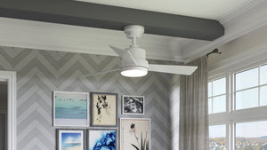 A beautiful room with an Urban Ambiance UHP9222 Modern Indoor Ceiling Fan, 15.6