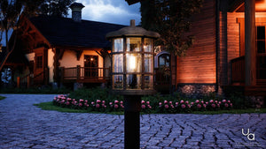 The Urban Ambiance UQL1046 Craftsman Outdoor Post Light (17.25