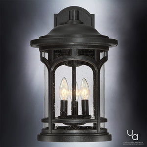 The Urban Ambiance UQL1104 Rustic Outdoor Wall Light, 17.75