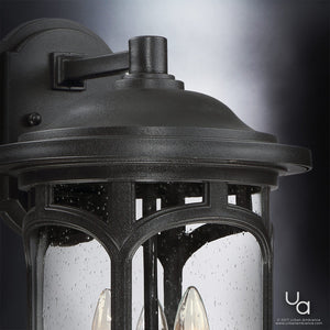 Close-up of Urban Ambiance’s UQL1104 Rustic Outdoor Wall Light from the Sydney Collection—17.75
