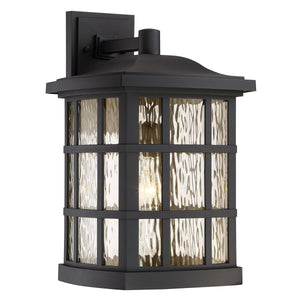 The Urban Ambiance UQL1236 Craftsman Outdoor Wall Light from the Zurich Collection features a black silk finish, marine-grade build, and classic lantern-style design—an elegant 17