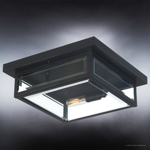 A beautiful lighting fixture: An Urban Ambiance UQL1335 Farmhouse Outdoor Ceiling Light, 4