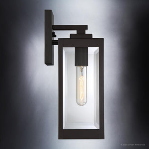 A UQL1350 Modern Farmhouse Outdoor Wall Light, 14.25