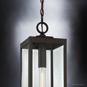 An UQL1354 Modern Farmhouse Outdoor Pendant Light, 20.75
