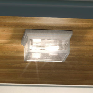 A gorgeous lighting fixture, the Urban Ambiance UQL1394 Modern Outdoor Ceiling Light from the Duluth Collection, adds a unique touch to any wooden ceiling.