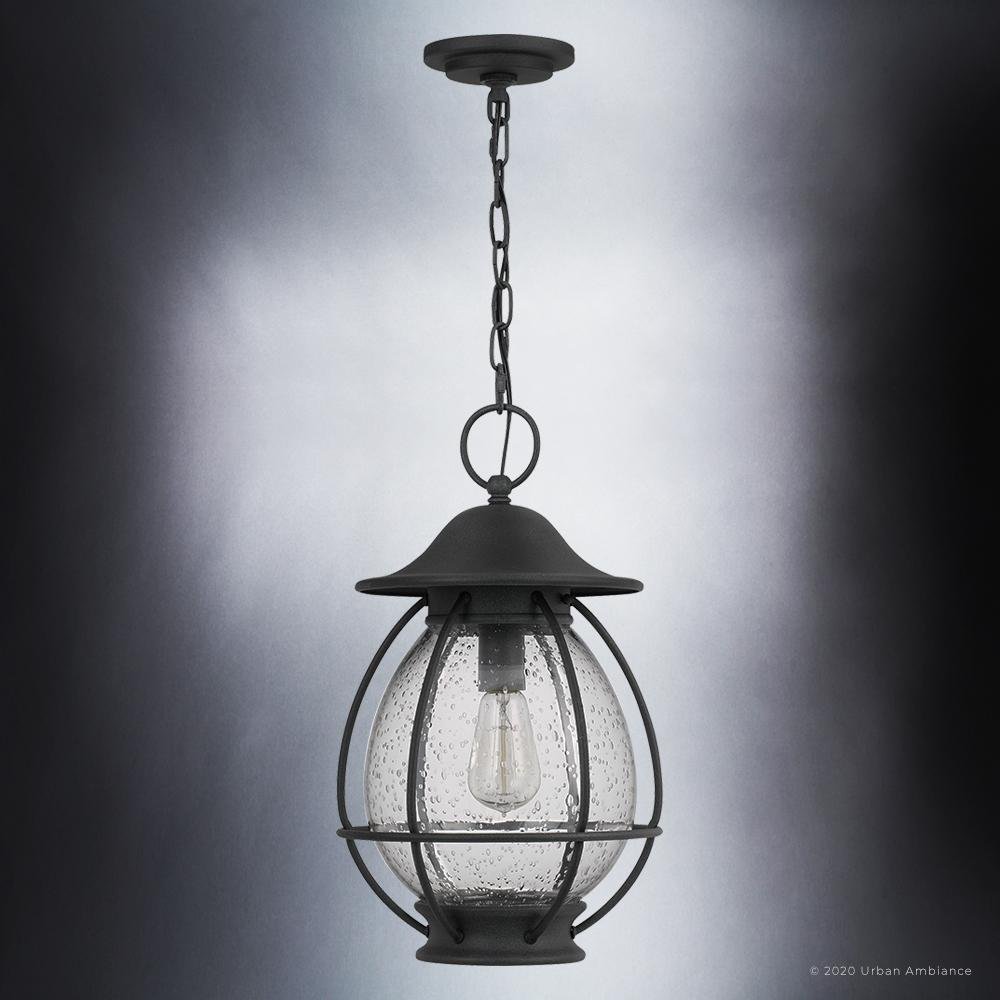 UQL1474 Craftsman Outdoor Pendant Light, 17.75 UQL1474 Craftsman Outdoor Pendant Light, 17.75