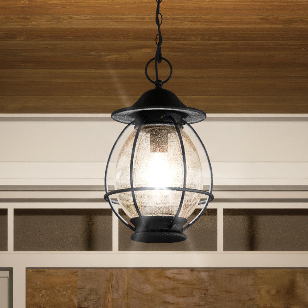 UQL1474 Craftsman Outdoor Pendant Light, 17.75