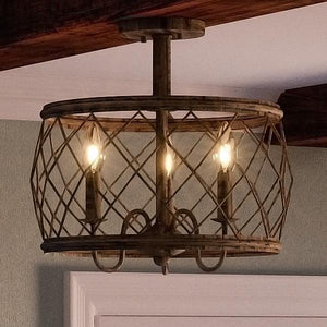 A beautiful French Country lighting fixture.