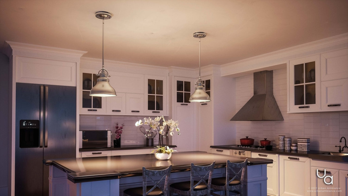 Stainless steel kitchen lights hotsell