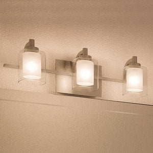 Three unique UQL2403 luxury bathroom vanity lights, 6