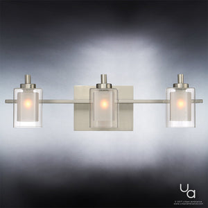 An UQL2403 Modern Bathroom Vanity Light, 6