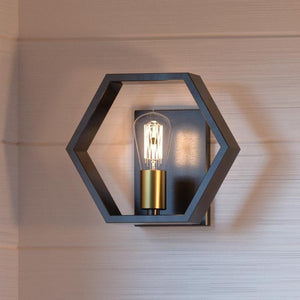 An UQL2773 Industrial Wall Sconce, 8.75