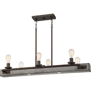 An unique UQL3070 Utilitarian Chandelier, 9.25
