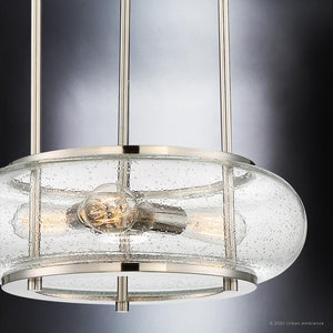 A beautiful lighting fixture - the UQL3340 Utilitarian Chandelier, 20