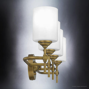 A unique and gorgeous UQL3490 Mid-Century Modern Bath Vanity Light, 10