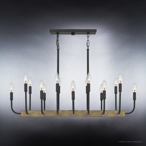 An Urban Ambiance UQL3630 Modern Farmhouse Chandelier, 13