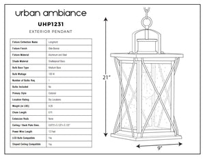 Urban Ambiance offers gorgeous lighting fixtures and lamps.
